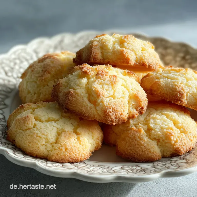 Pl&auml;tzchen-Rezept mit Kokosmehl und Vanille - Low Carb