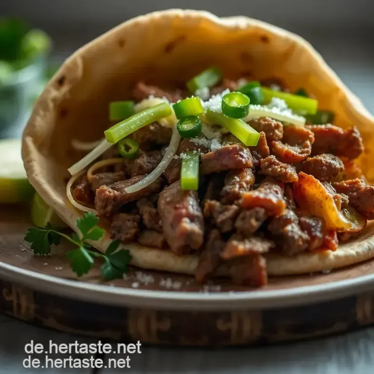 K&ouml;stliche Gyros Pita &ndash; Ein Geschmack Von Griechenland presentation