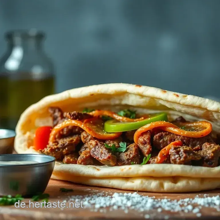 K&ouml;stliche Gyros Pita &ndash; Ein Geschmack von Griechenland