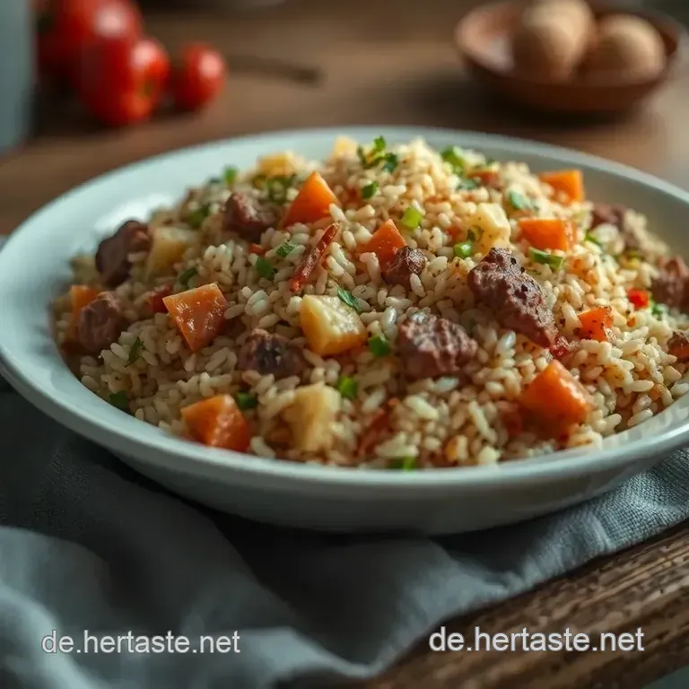 K&ouml;stlicher Plov: Der Aromatische Reis-Genuss Aus Zentralasien presentation