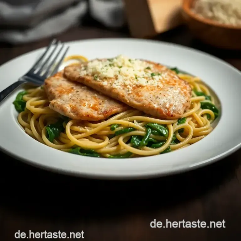 Lachsfilet Auf Spinatnudeln &ndash; Ein Genuss Aus Der Nordsee presentation