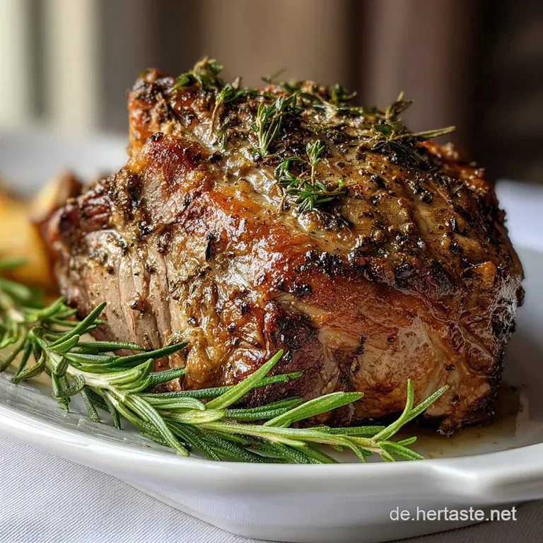 Lammkeule Rezept: Butterzart aus dem Ofen