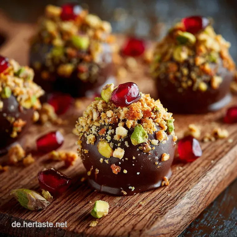 Low Carb Dubai Schokolade Pralinen: Das Rezept F&uuml;r Zuckerfreie Luxus-Tr&uuml;ffel presentation