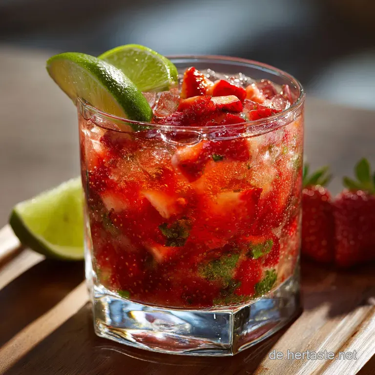 Low Carb Erdbeercaipirinha Zuckerfrei Sommerlich Genie&szlig;en presentation