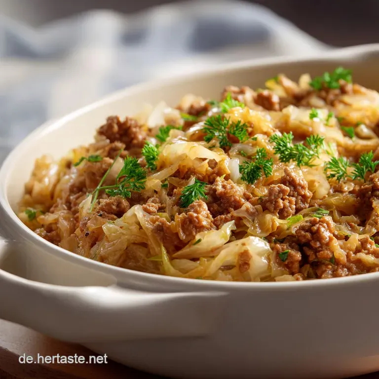 Low Carb One Pot Wei&szlig;kohl Mit Haschee F&uuml;r Feierabend presentation