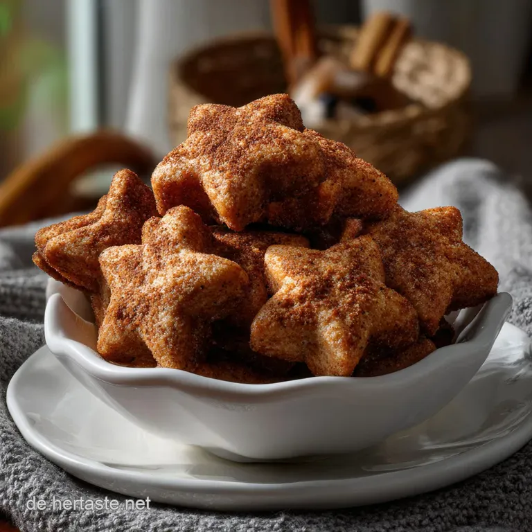 Die Besten Low Carb Weihnachtsrezepte Auf: Zuckerfreie Zimtsterne presentation