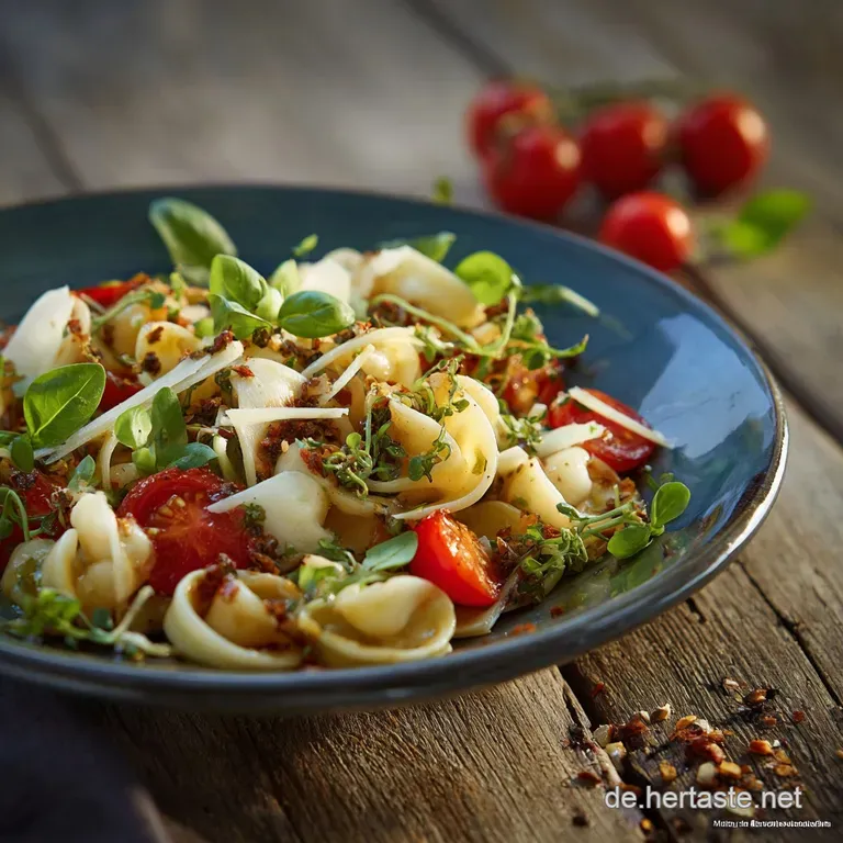 Der Leichte Nudelsalat Aus Zoodeln Mediterran Low Carb Knackig presentation