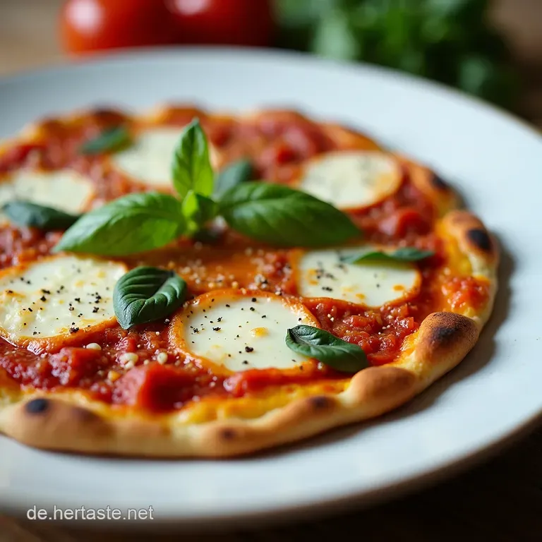 LowCarb BlumenkohlPizza Bella Italia ThermomixEdition