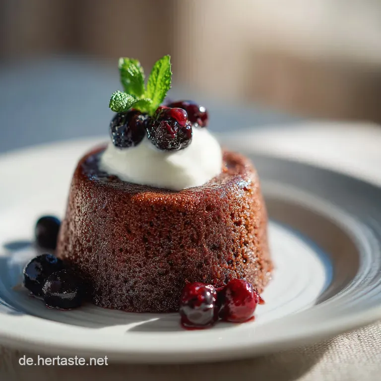 Maulwurfkuchen Dessert im Glas: Cremig und Standfest