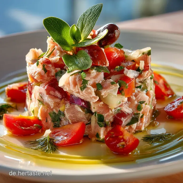 Sole di Sardegna Der Ultimative Mediterrane Thunfischsalat