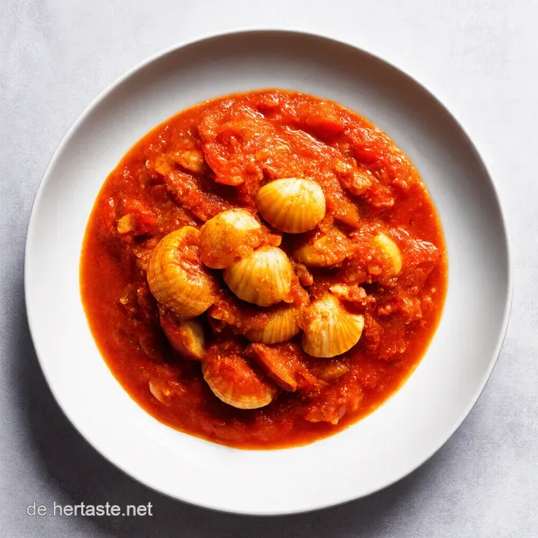 Miesmuscheln in feuriger Tomatensauce