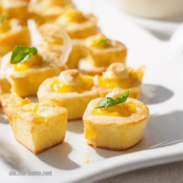 Mini Flammkuchen Bites Der perfekte PartySnack