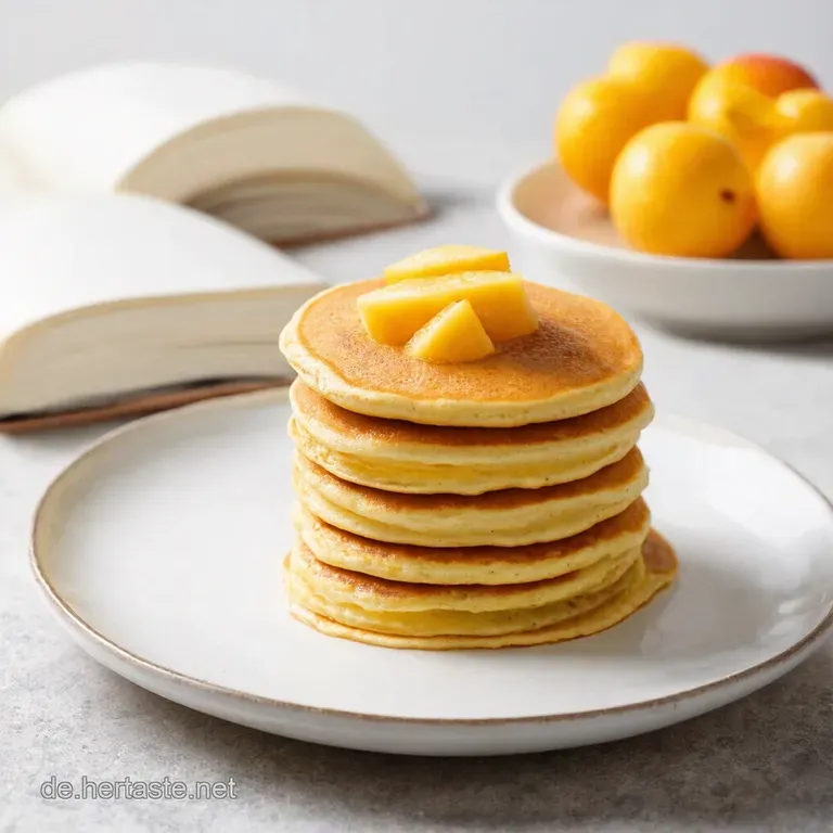 MiniPancakeSpie&szlig;e mit Obst und SchokoDipp