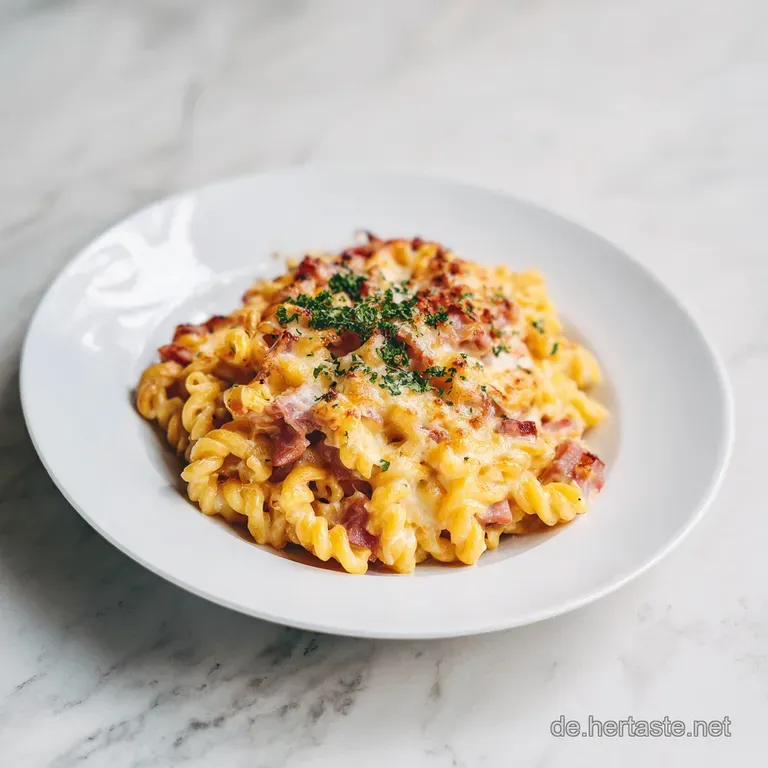 Nudelauflauf Rezepte mit Schinken und K&auml;se