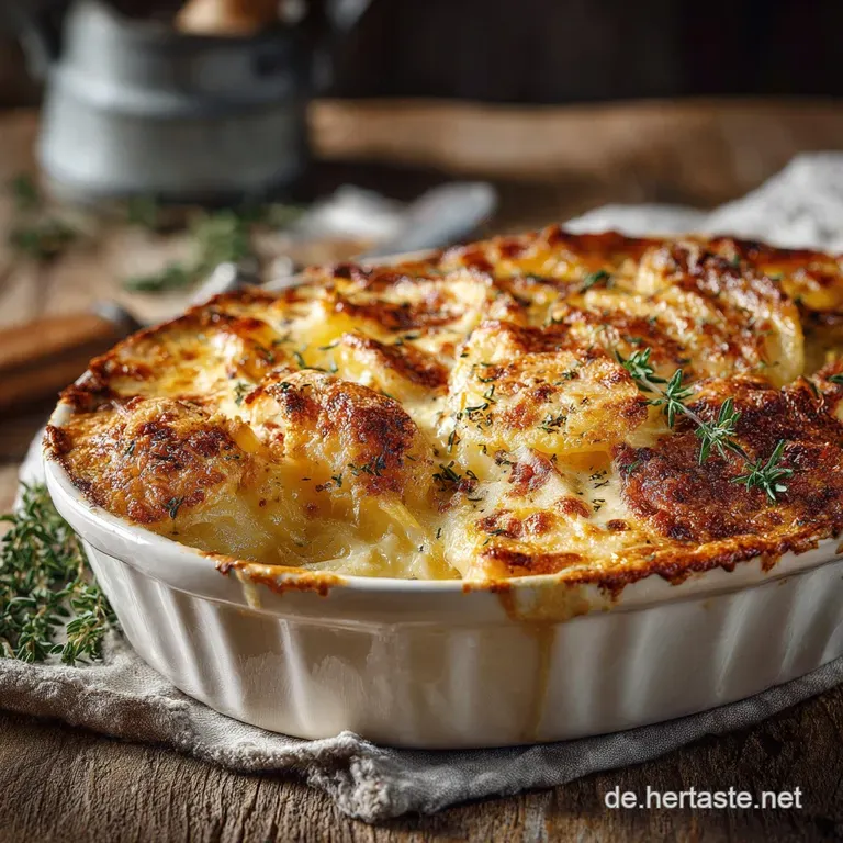 N&uuml;rnberger Wei&szlig;kohlGratin: Fr&auml;nkischer Klassiker mit goldener Kruste