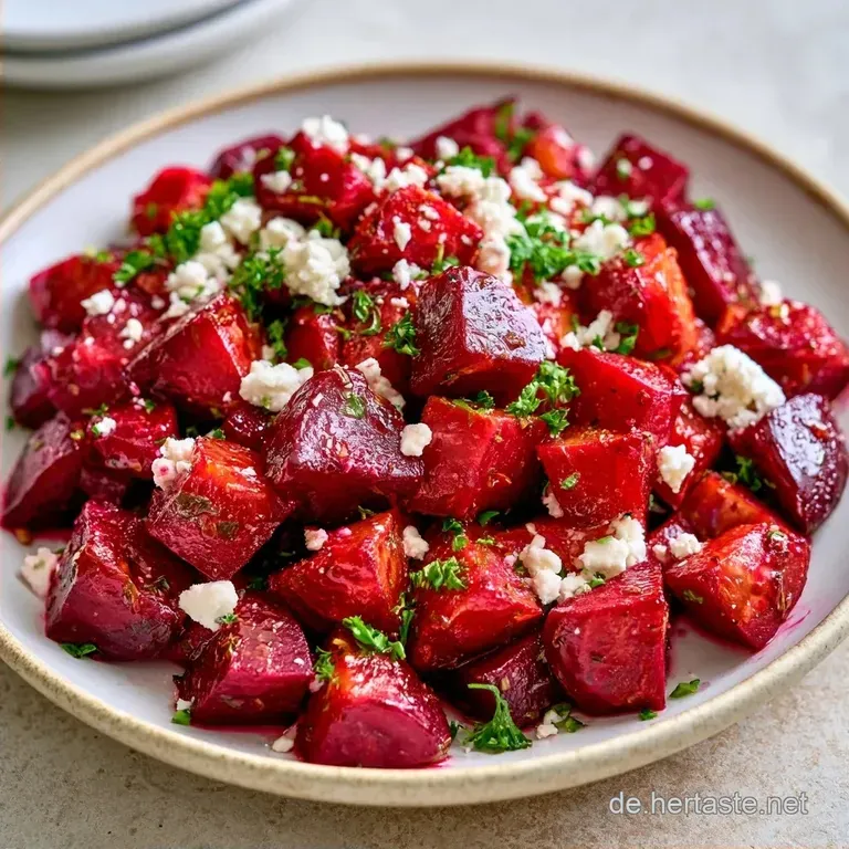 Rote Bete Rezept Unkompliziert mit Schafsk&auml;se