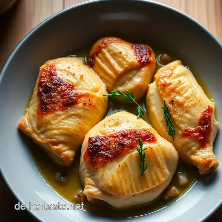 Ofen-Verw&ouml;hnte H&auml;hnchenschenkel Aus Dem Pampered Chef Zauberstein presentation