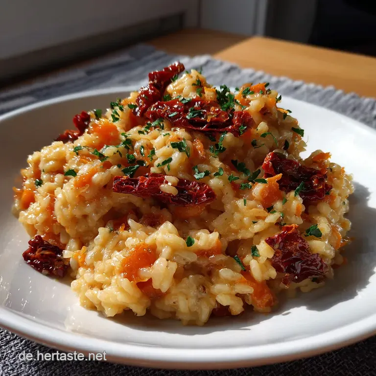 Ofenrisotto Mit Mhren Und Getrockneten Tomaten: Samtig Einfach