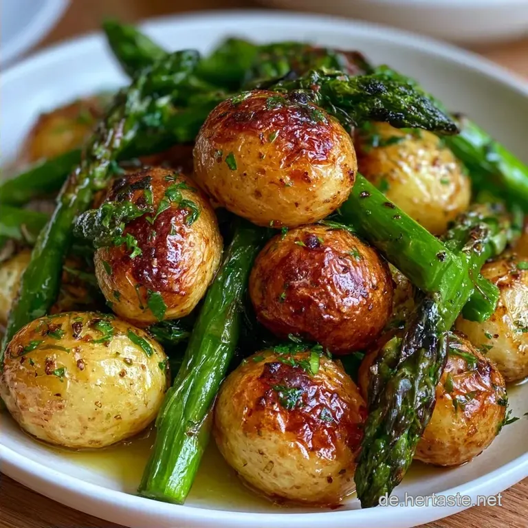 Ofenspargel Mit Neuen Kartoffeln Vom Blech