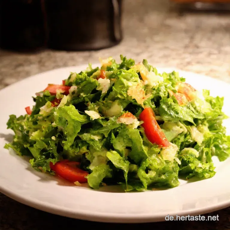 Oma s Knackiger Koslow Salat presentation