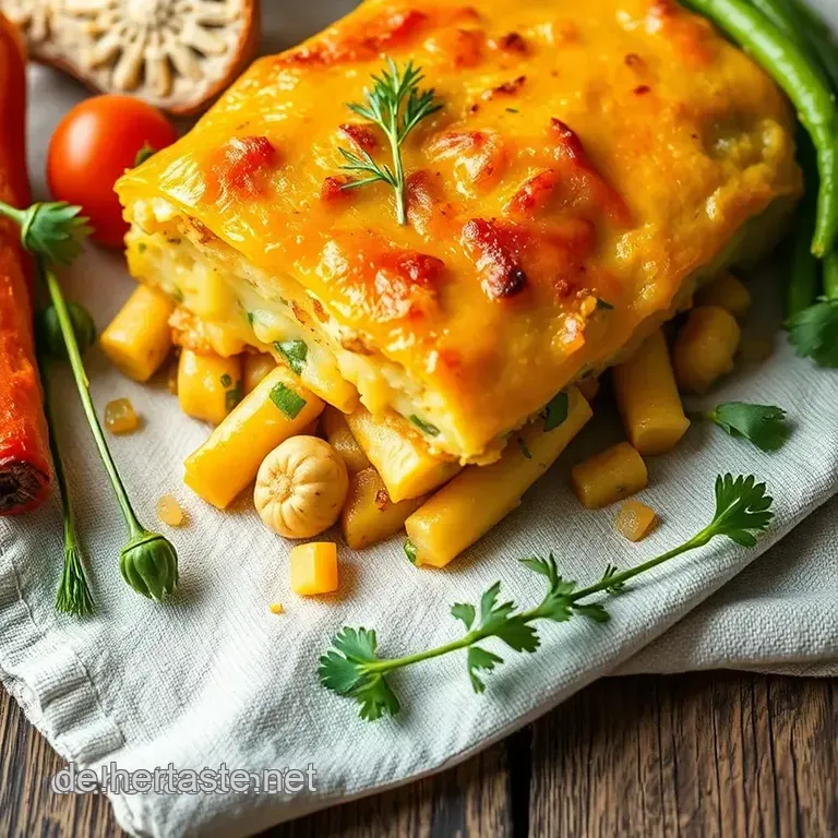 Omas Bunter Kartoffelgl&uuml;ck-Auflauf presentation