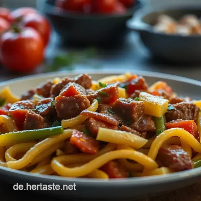 Omas Gehacktesstippe mit Kartoffelbrei