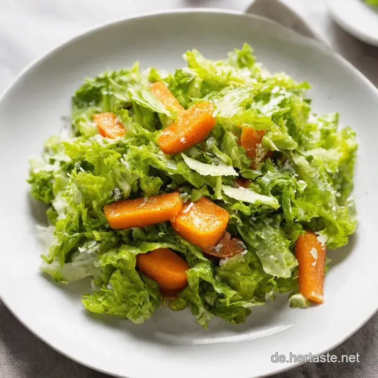 Omas Geheimnis Saftiger Karottensalat mit Apfel Zitrone