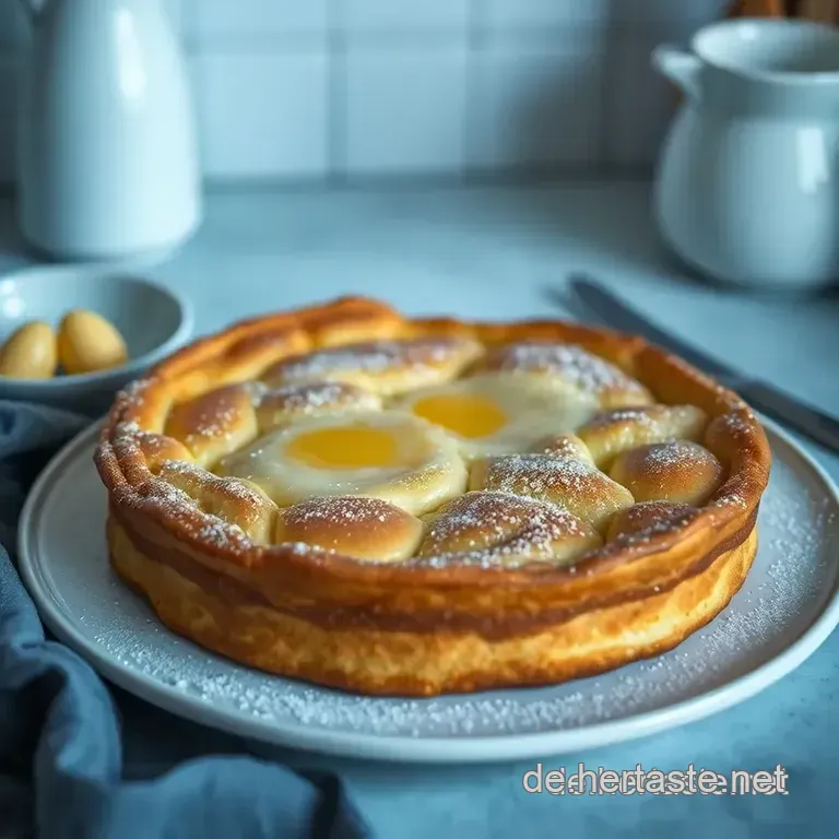 Omas Goldene Eierpfannkuchen presentation