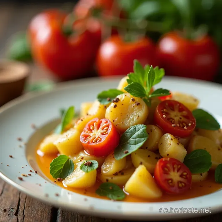 Omas Herzhafter Endiviensalat presentation