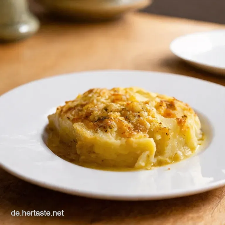 Omas Herzhafter M&ouml;hrenkartoffeleintopf presentation
