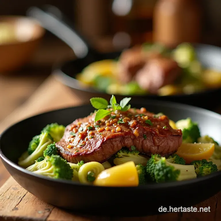 Omas Spitzkohlhackfleischpfanne Herzhaft Hausgemacht presentation