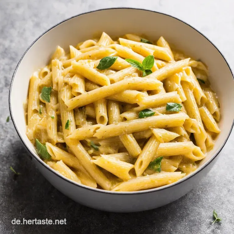 OnePot K&uuml;rbispasta Blitzschnell und Cremig