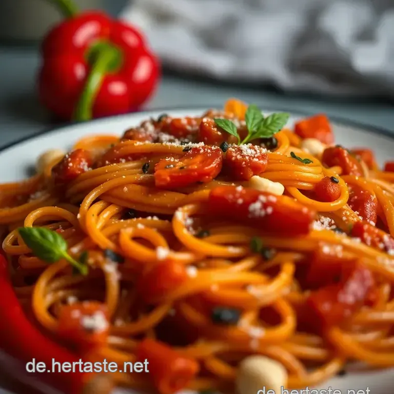 Paprika-Pasta &ndash; Die Beste Paprika-Nudelpfanne Aller Zeiten! presentation
