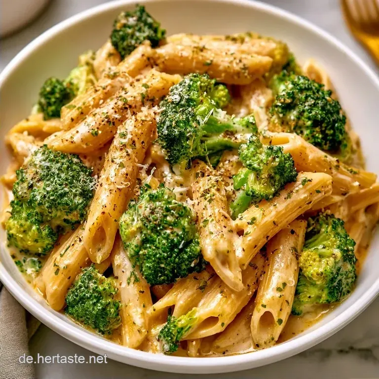 Pasta mit Brokkoli und Knoblauch in 25 Minuten