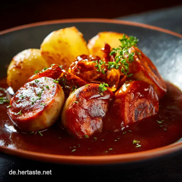 Currywurst So&szlig;e: Die Kult-So&szlig;e Perfekt s&uuml;&szlig; w&uuml;rzig und scharf