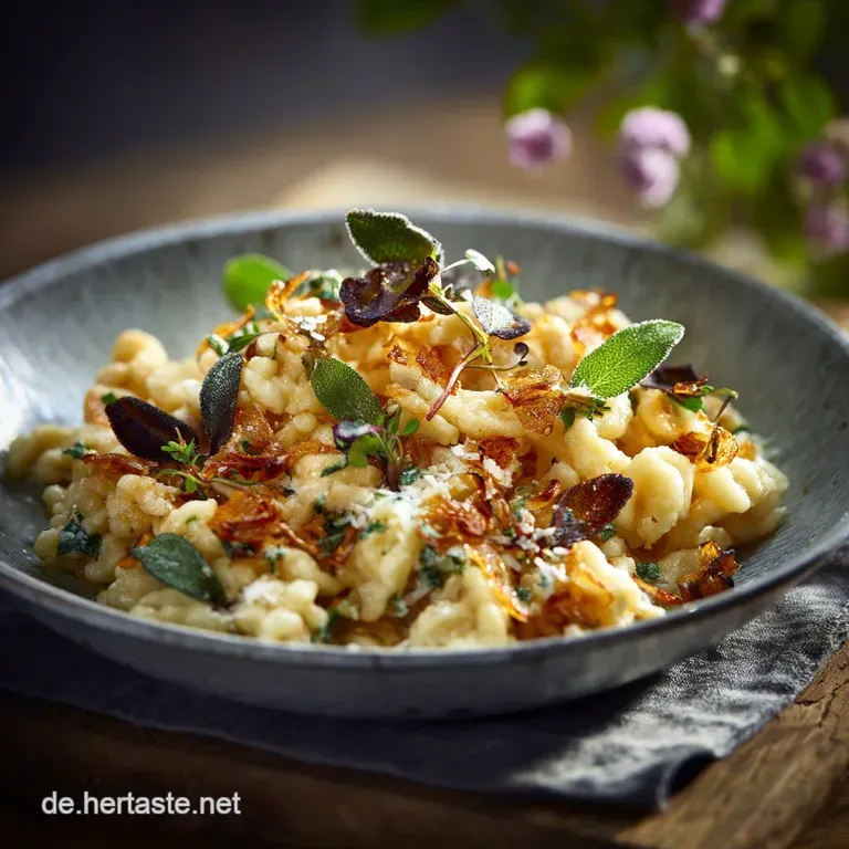 Schw&auml;bische Sp&auml;tzle Oder Kn&ouml;pfle: Das Geheimnis Perfekter Konsistenz presentation