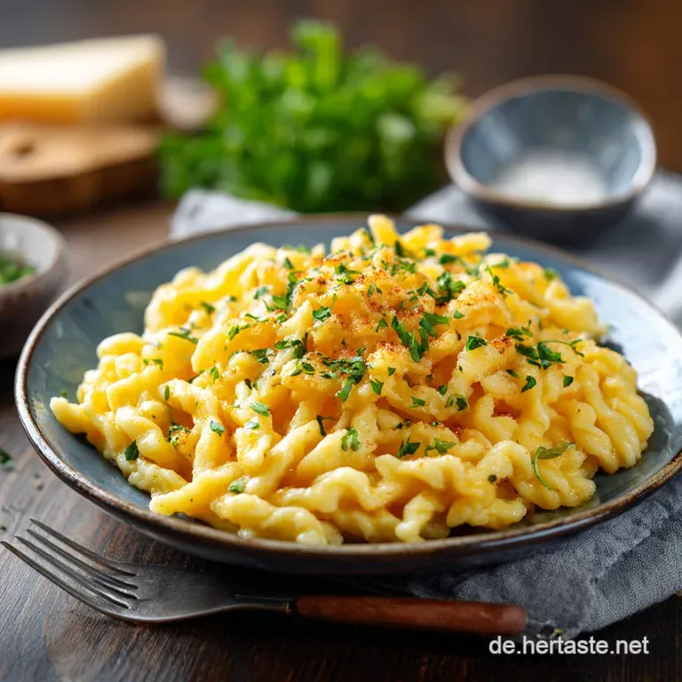 Schw&auml;bische Sp&auml;tzle oder Kn&ouml;pfle: Das Geheimnis perfekter Konsistenz