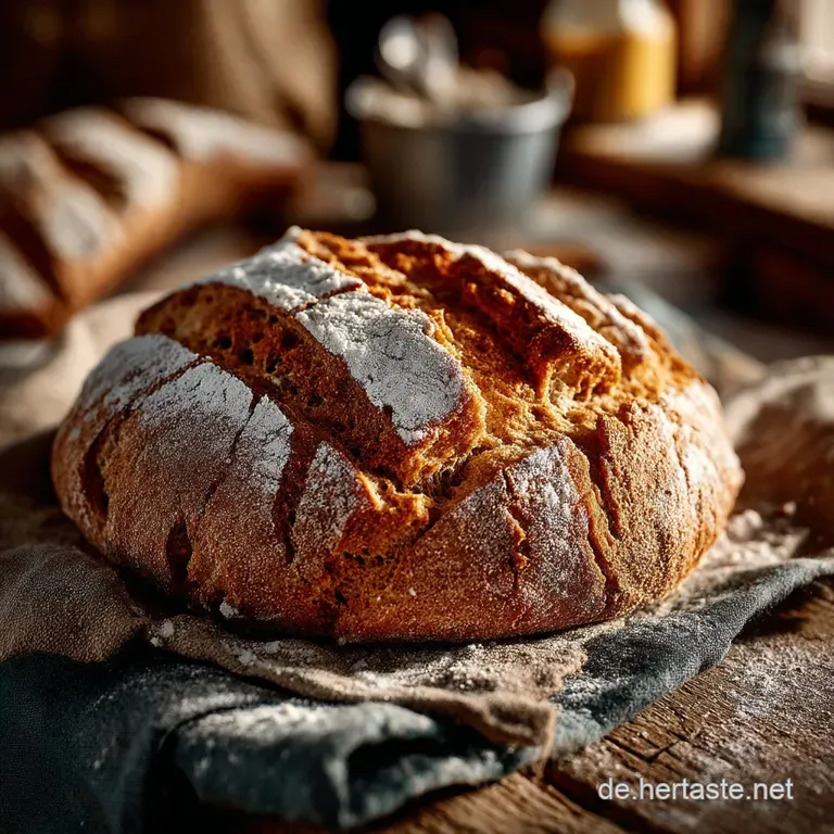 Omas Geheimnis Das Perfekte Hausbrot Rustikal Saftig und einfach Nachzubacken