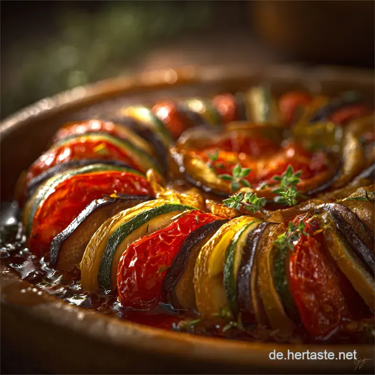 Ratatouille Nicoise Der Klassiker F&uuml;r Perfekte Bissfeste Textur presentation