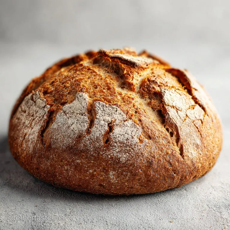 Mehrere Scheiben saftiges Dinkelbrot auf einer hellen Keramikplatte, die knusprige, dunkelgoldene Kruste gl&auml;nzt.