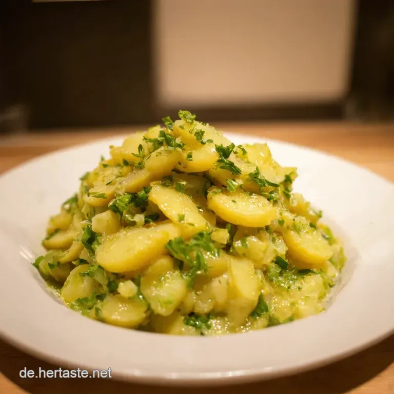 S&auml;chsischer Kartoffelsalat Deluxe presentation