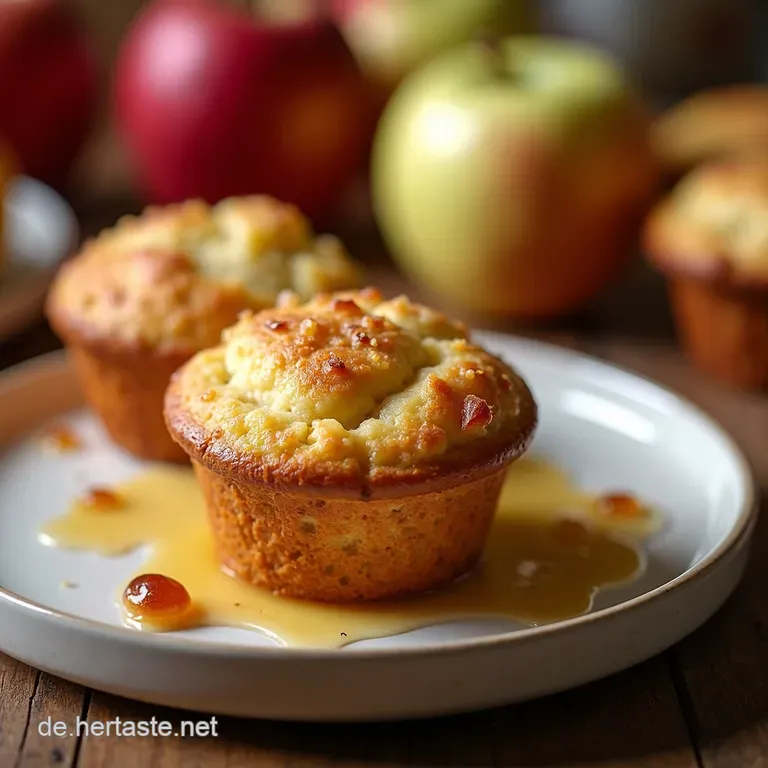 Saftige Apfelzimtmuffins Schnell Einfach Unwiderstehlich presentation