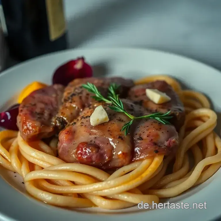 Saftige Barbarie Entenbrust mit einer Rotweinreduktion