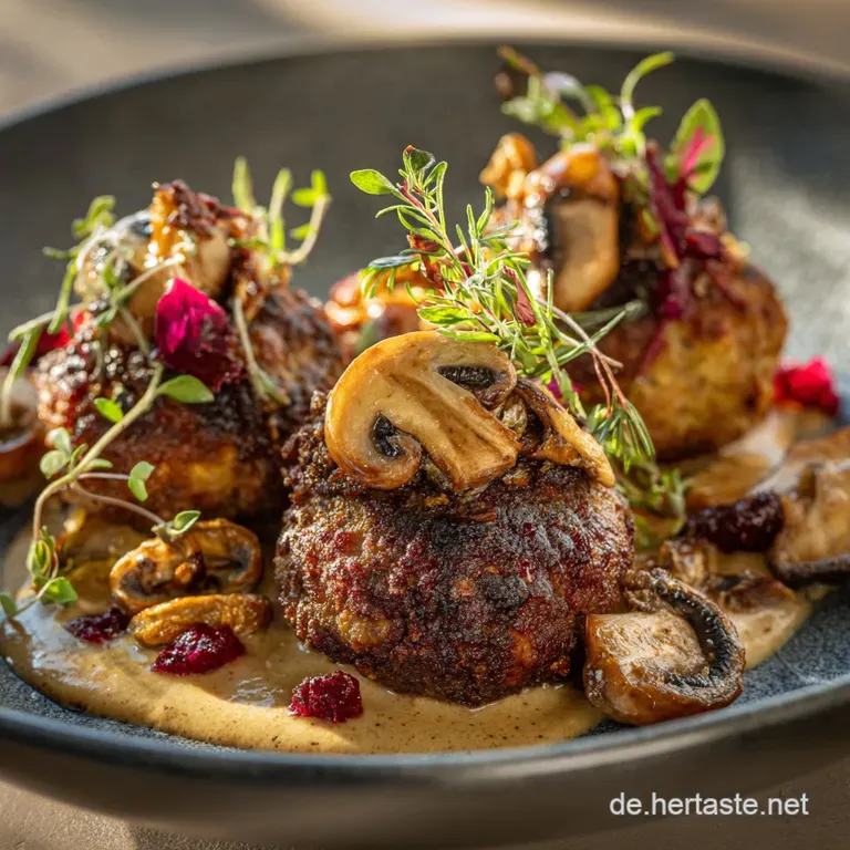 Champignon Frikadellen: Der saftige fleischlose Buletten-Klassiker