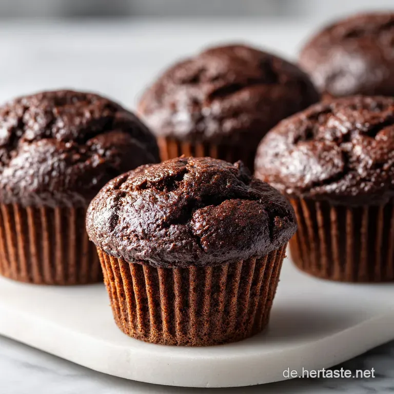 Saftige Schokomuffins mit samtiger Textur
