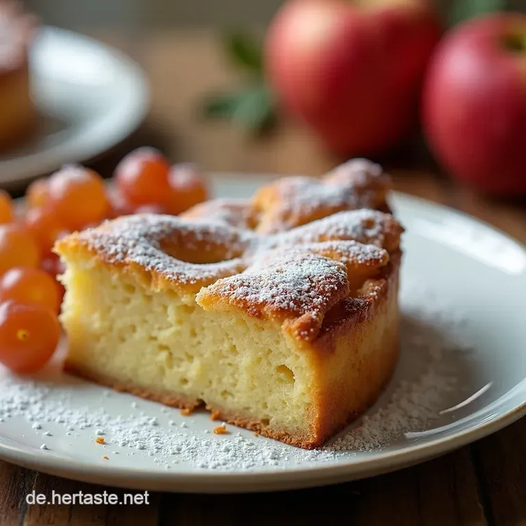 Saftiger ApfelStreuselkuchen vom Blech Omas Rezept