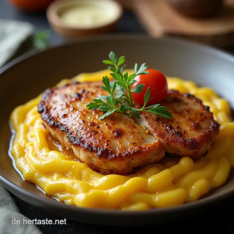 Der Saftige Falsche Hase Omas Hackbraten mit EiKern und w&uuml;rziger Glasur