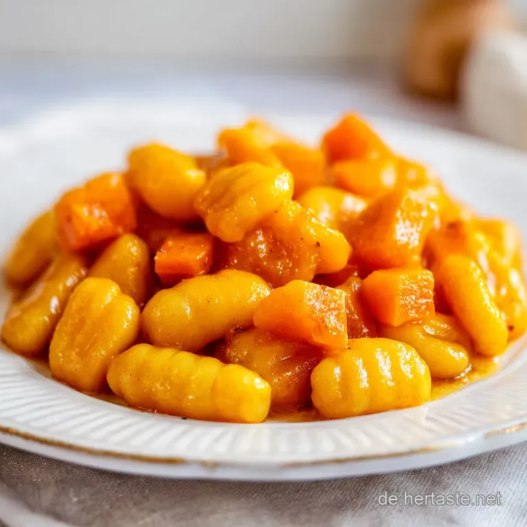Saftiger Kuerbis Gnocchi Auflauf: Herzhaft und Cremig
