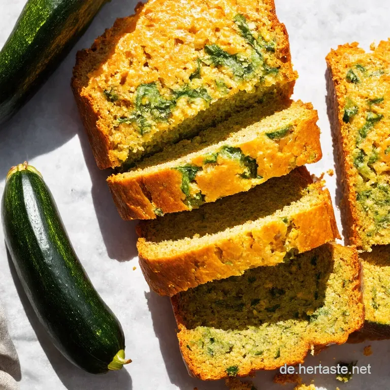 Saftiges Low Carb Zucchini Brot Ohne schlechtes Gewissen