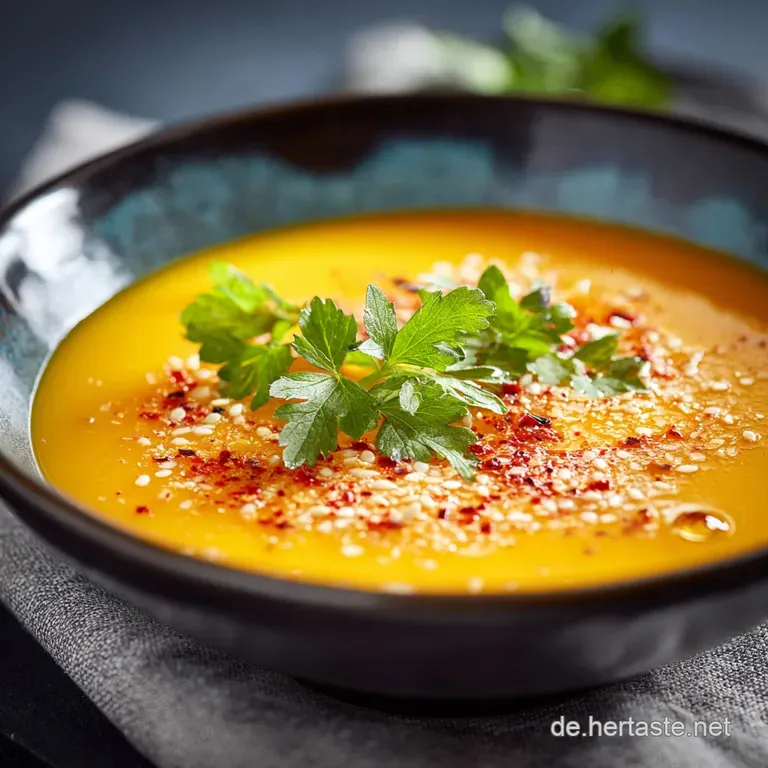 K&uuml;rbissuppe: Die samtig-cremige Hokkaido Herbstsuppe